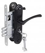 Картинка Замок врезной ЗЕНИТ ЗВ9-4-2 (черный)